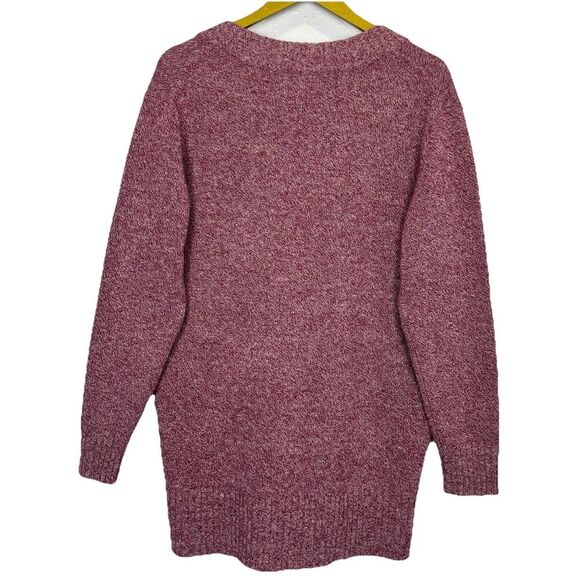 Athleta Womens Vital Wool Cashmere Tunic V-Neck Sweater Size M Capsule Preppy - Picture 4 of 8